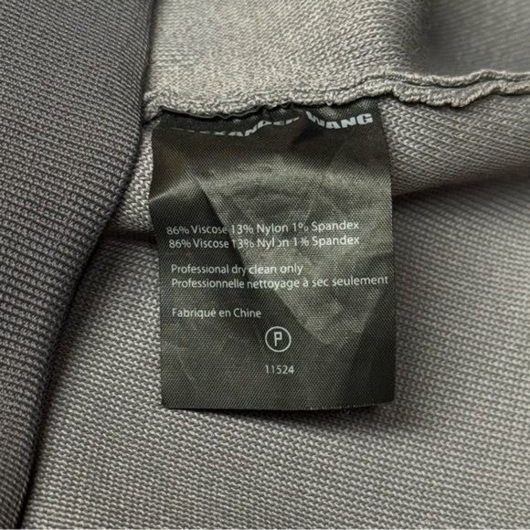 Alexander Wang Grey Colorblock Tank Special Occasion Party Office Siren Career L - Picture 8 of 10